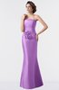 ColsBM Aria Hyacinth Classic Trumpet Sleeveless Backless Floor Length Bridesmaid Dresses