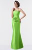 ColsBM Aria Jasmine Green Classic Trumpet Sleeveless Backless Floor Length Bridesmaid Dresses