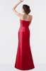 ColsBM Aria Red Classic Trumpet Sleeveless Backless Floor Length Bridesmaid Dresses