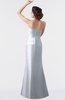 ColsBM Aria Silver Classic Trumpet Sleeveless Backless Floor Length Bridesmaid Dresses