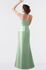 ColsBM Aria Smoke Green Classic Trumpet Sleeveless Backless Floor Length Bridesmaid Dresses