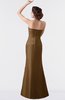 ColsBM Aria Toffee Classic Trumpet Sleeveless Backless Floor Length Bridesmaid Dresses