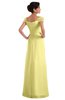 ColsBM Carlee Daffodil Elegant A-line Wide Square Short Sleeve Appliques Bridesmaid Dresses