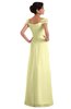 ColsBM Carlee Wax Yellow Elegant A-line Wide Square Short Sleeve Appliques Bridesmaid Dresses