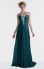 ColsBM Eden Blue Green Cinderella A-line Sweetheart Sleeveless Criss-cross Straps Brush Train Plus Size Bridesmaid Dresses