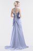 ColsBM Eden Blue Heron Cinderella A-line Sweetheart Sleeveless Criss-cross Straps Brush Train Plus Size Bridesmaid Dresses