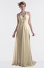 ColsBM Eden Champagne Cinderella A-line Sweetheart Sleeveless Criss-cross Straps Brush Train Plus Size Bridesmaid Dresses