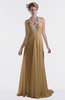 ColsBM Eden Indian Tan Cinderella A-line Sweetheart Sleeveless Criss-cross Straps Brush Train Plus Size Bridesmaid Dresses