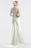 ColsBM Eden Ivory Cinderella A-line Sweetheart Sleeveless Criss-cross Straps Brush Train Plus Size Bridesmaid Dresses