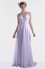 ColsBM Eden Pastel Lilac Cinderella A-line Sweetheart Sleeveless Criss-cross Straps Brush Train Plus Size Bridesmaid Dresses