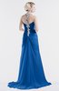 ColsBM Eden Royal Blue Cinderella A-line Sweetheart Sleeveless Criss-cross Straps Brush Train Plus Size Bridesmaid Dresses