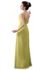 ColsBM Erin Daffodil Informal A-line Spaghetti Sleeveless Floor Length Ruching Plus Size Bridesmaid Dresses