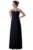 ColsBM Erin Dark Sapphire Informal A-line Spaghetti Sleeveless Floor Length Ruching Plus Size Bridesmaid Dresses