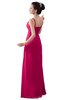 ColsBM Erin Fandango Pink Informal A-line Spaghetti Sleeveless Floor Length Ruching Plus Size Bridesmaid Dresses