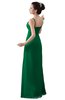 ColsBM Erin Green Informal A-line Spaghetti Sleeveless Floor Length Ruching Plus Size Bridesmaid Dresses