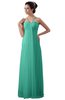 ColsBM Erin Seafoam Green Informal A-line Spaghetti Sleeveless Floor Length Ruching Plus Size Bridesmaid Dresses