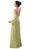 ColsBM Erin Wax Yellow Informal A-line Spaghetti Sleeveless Floor Length Ruching Plus Size Bridesmaid Dresses