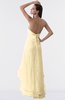 ColsBM Isabel Cornhusk Simple A-line Zipper Tea Length Paillette Plus Size Bridesmaid Dresses