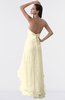 ColsBM Isabel Egret Simple A-line Zipper Tea Length Paillette Plus Size Bridesmaid Dresses