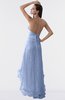 ColsBM Isabel Freesia Simple A-line Zipper Tea Length Paillette Plus Size Bridesmaid Dresses
