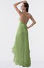 ColsBM Isabel Gleam Simple A-line Zipper Tea Length Paillette Plus Size Bridesmaid Dresses