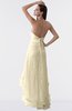 ColsBM Isabel Novelle Peach Simple A-line Zipper Tea Length Paillette Plus Size Bridesmaid Dresses