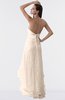 ColsBM Isabel Silver Peony Simple A-line Zipper Tea Length Paillette Plus Size Bridesmaid Dresses