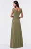 ColsBM Madelyn Boa Informal A-line Portrait Zipper Floor Length Ruching Plus Size Bridesmaid Dresses