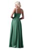 ColsBM Cora Beryl Green Cute A-line Scoop Sleeveless Zipper Beading Plus Size Bridesmaid Dresses