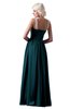 ColsBM Cora Blue Green Cute A-line Scoop Sleeveless Zipper Beading Plus Size Bridesmaid Dresses