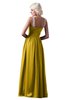 ColsBM Cora Lemon Curry Cute A-line Scoop Sleeveless Zipper Beading Plus Size Bridesmaid Dresses