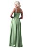 ColsBM Cora Light Green Cute A-line Scoop Sleeveless Zipper Beading Plus Size Bridesmaid Dresses