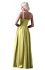ColsBM Cora Pastel Yellow Cute A-line Scoop Sleeveless Zipper Beading Plus Size Bridesmaid Dresses