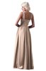 ColsBM Cora Peach Puree Cute A-line Scoop Sleeveless Zipper Beading Plus Size Bridesmaid Dresses