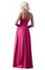 ColsBM Cora Rose Pink Cute A-line Scoop Sleeveless Zipper Beading Plus Size Bridesmaid Dresses