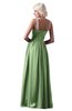 ColsBM Cora Sage Green Cute A-line Scoop Sleeveless Zipper Beading Plus Size Bridesmaid Dresses