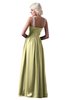 ColsBM Cora Soft Yellow Cute A-line Scoop Sleeveless Zipper Beading Plus Size Bridesmaid Dresses