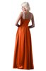 ColsBM Cora Tangerine Cute A-line Scoop Sleeveless Zipper Beading Plus Size Bridesmaid Dresses