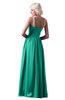 ColsBM Cora Viridian Green Cute A-line Scoop Sleeveless Zipper Beading Plus Size Bridesmaid Dresses