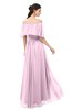 ColsBM Hana Fairy Tale Bridesmaid Dresses Romantic Short Sleeve Floor Length Pleated A-line Off The Shoulder