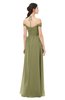ColsBM Amirah Cedar Bridesmaid Dresses Halter Zip up Pleated Floor Length Elegant Short Sleeve