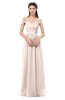 ColsBM Amirah Silver Peony Bridesmaid Dresses Halter Zip up Pleated Floor Length Elegant Short Sleeve