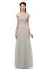 ColsBM Aspen Ashes Of Roses Bridesmaid Dresses Off The Shoulder Elegant Short Sleeve Floor Length A-line Ruching