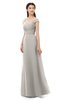 ColsBM Aspen Ashes Of Roses Bridesmaid Dresses Off The Shoulder Elegant Short Sleeve Floor Length A-line Ruching
