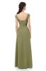 ColsBM Aspen Cedar Bridesmaid Dresses Off The Shoulder Elegant Short Sleeve Floor Length A-line Ruching