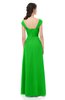 ColsBM Aspen Classic Green Bridesmaid Dresses Off The Shoulder Elegant Short Sleeve Floor Length A-line Ruching