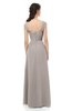 ColsBM Aspen Fawn Bridesmaid Dresses Off The Shoulder Elegant Short Sleeve Floor Length A-line Ruching