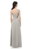 ColsBM Aspen Hushed Violet Bridesmaid Dresses Off The Shoulder Elegant Short Sleeve Floor Length A-line Ruching