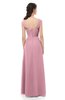 ColsBM Aspen Rosebloom Bridesmaid Dresses Off The Shoulder Elegant Short Sleeve Floor Length A-line Ruching