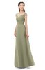 ColsBM Aspen Sponge Bridesmaid Dresses Off The Shoulder Elegant Short Sleeve Floor Length A-line Ruching